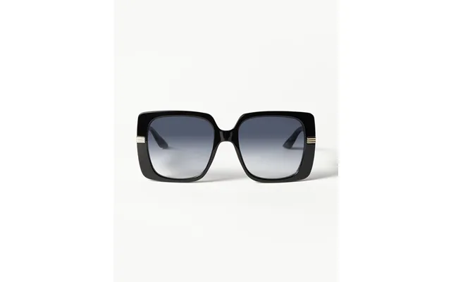 Le Specs Phoenix Ridge Oversized Square Sunglasses Black