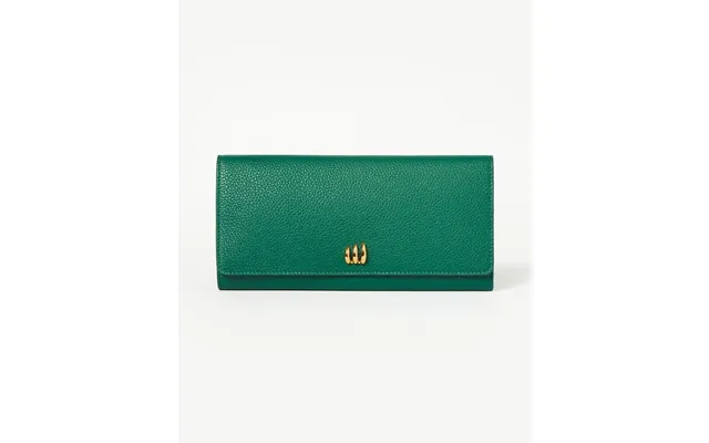 Leather Jewelry Roll Malachite Green