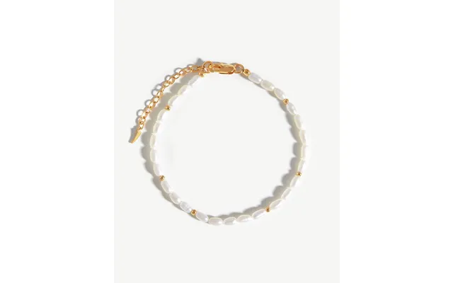 Seed Pearl Beaded Anklet