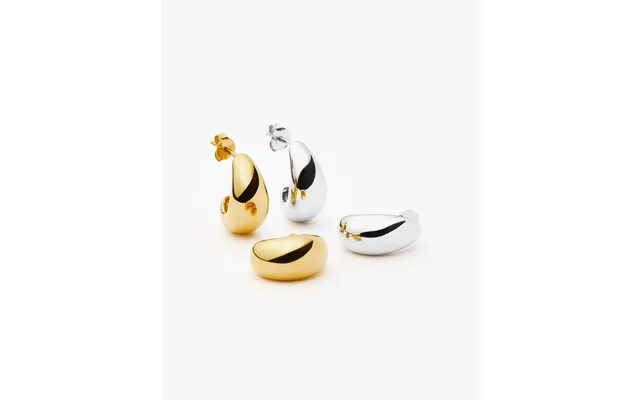 The Mixed Metal Earring Set