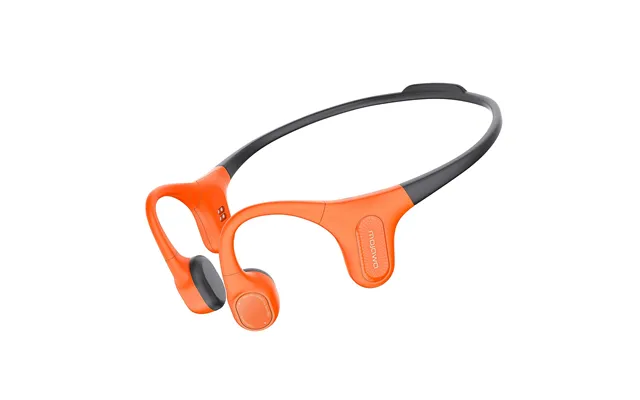 Aerra Open Ear Bone Conduction Headphones Wireless & Waterproof - Orange