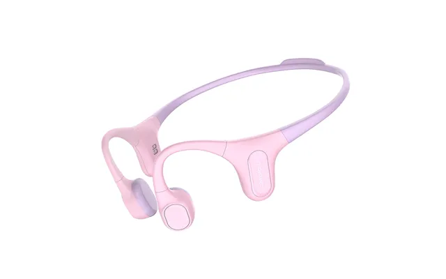 Aerra Open Ear Bone Conduction Headphones Wireless & Waterproof - Pink