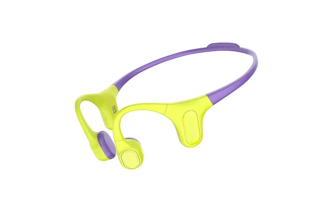 Aerra Open Ear Bone Conduction Headphones Wireless & Waterproof - Purple