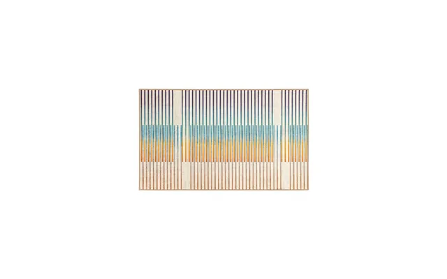 Flux Striped Multicolor Washable Rug