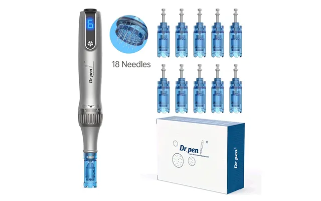 Dr.pen M8s A8s Needle Cartridge 12 Pin, 18pin, 24 Pin, 36 Pin, 42 Pin, Nano Replacement 10 Pcs Pack - 12 Pin
