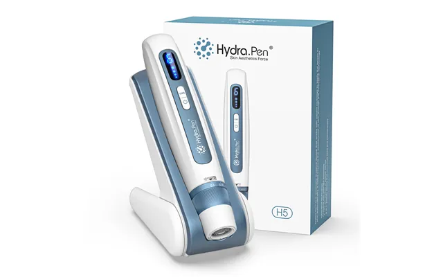 Hydra Pen H5 Microneedling Pen With Ems And Essence Carrier - Us Plug Blue
