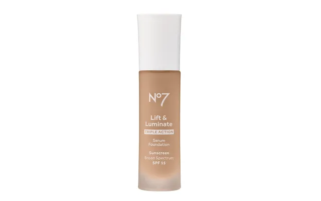 No7 Lift & Luminate Triple Action Serum Foundation 1 Fl Oz - Latte