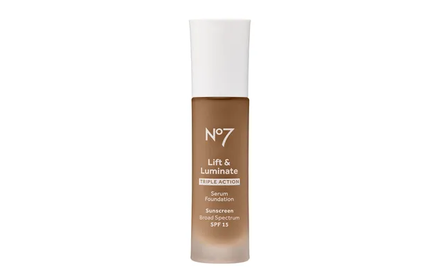 No7 Lift & Luminate Triple Action Serum Foundation 1 Fl Oz - Toffee