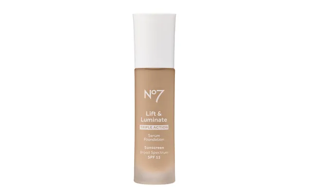 No7 Lift & Luminate Triple Action Serum Foundation 1 Fl Oz - Warm Ivory