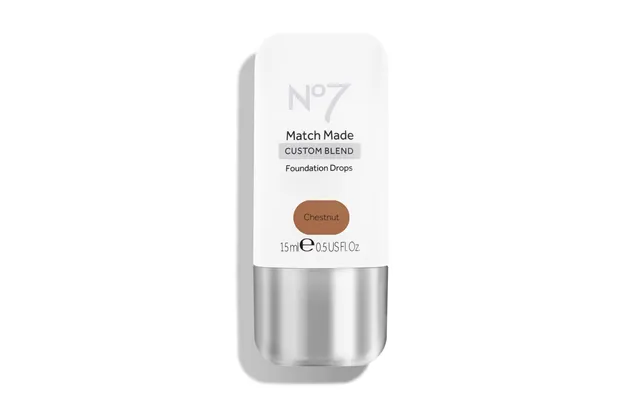 No7 Match Made Foundation Drops 0.50 Fl Oz - 24 Chestnut