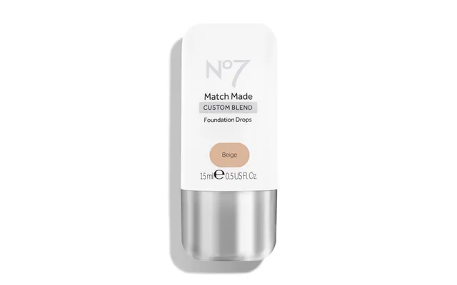 No7 Match Made Foundation Drops 0.50 Fl Oz - 8 Beige