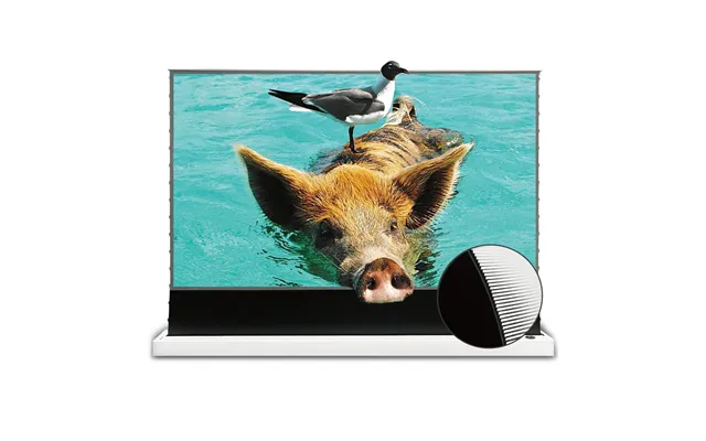 72 -120 Vividstorm S Pro Motorized Tension Floor Rising Ust Alr Projector Screen