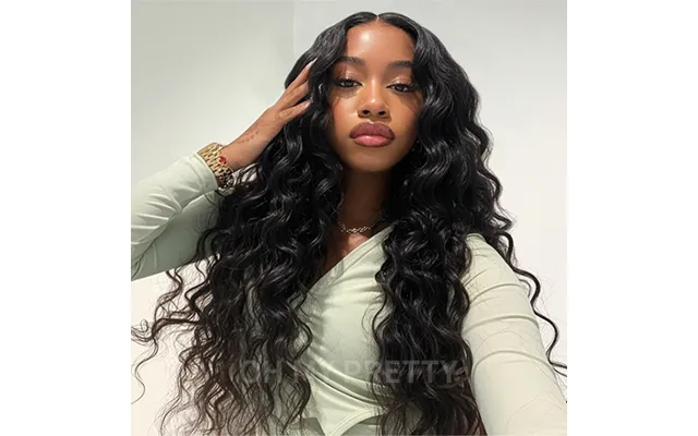 Ohmypretty Wear Go Glueless 9x6 Lace Loose Deep Wave Wig M Cap Pre Cut Lace With Natural Hairline Mini Knots