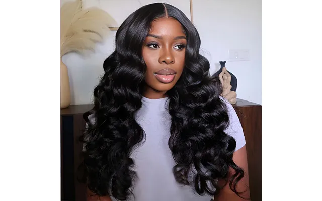 Ohmypretty Wear Go Glueless 9x6 Lace Ocean Wave Wig M Cap Pre-bleached Tiny Knots Pre-plucked Natural Hairline Wig 100% 