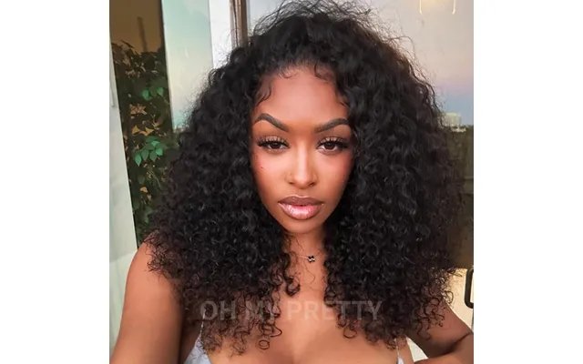 Ohmypretty Wear Go Half Wig 3 In 1 Water Wave Flip Over Wig Invisible Hairline Draw-strings For Beginner