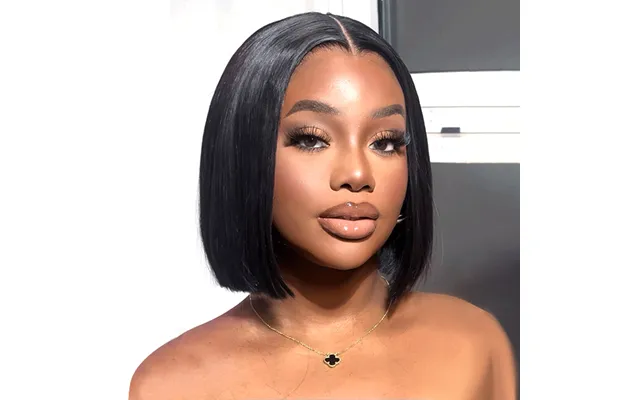 Ohmypretty Wear Go Straight Bob 7x5 Lace Glueless Short Wig 100% Human Hair Beginner Friendly
