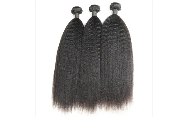 Ohmypretty Yaki Straight Virgin Human Hair 3 Bundles