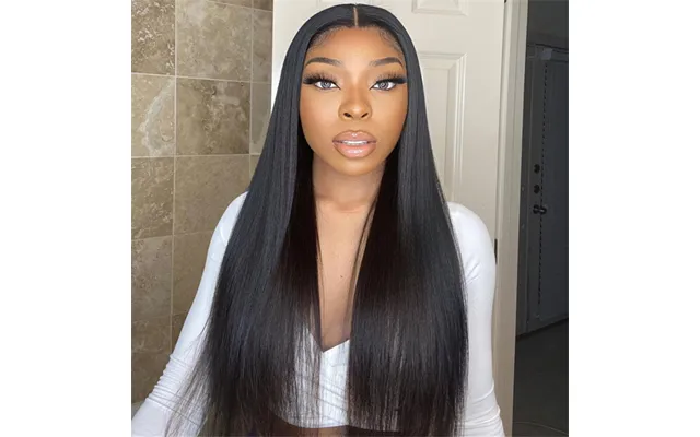 Straight Human Hair Wig 5x5 Lace Closure Wig