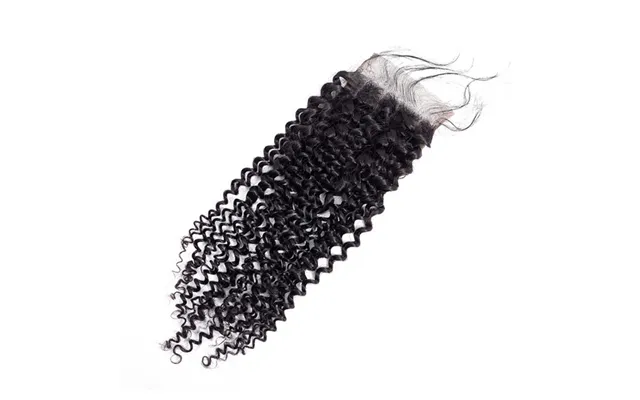 Water Wave Hair 4*4 Lace Closure With 3 Bundles