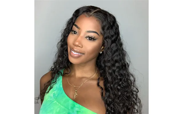 Water Wave Human Hair Wig 5x5 Lace Closure Wig