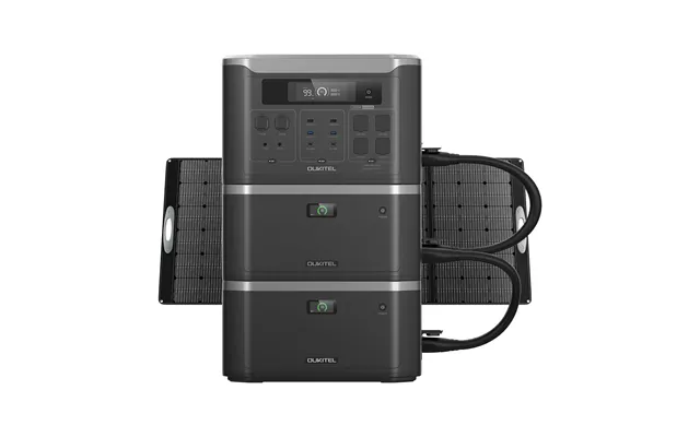 Oukitel Bp3000 Portable Power Station 3200w 2048wh - Bp3000 2*b2000l Pv400