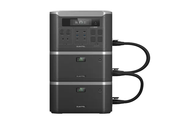 Oukitel Bp3000 Portable Power Station 3200w 2048wh - Bp3000 2*b2000l