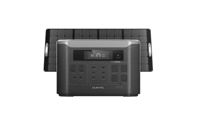 Oukitel Bp3000 Portable Power Station 3200w 2048wh - Bp3000 Pv400