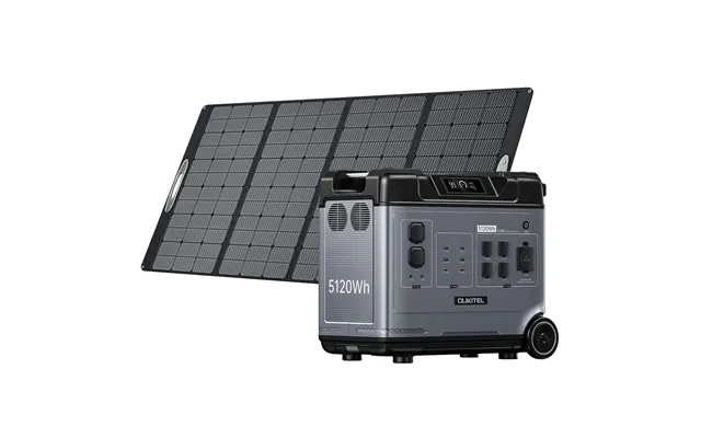Oukitel P5000 Solar Generator For Home With 400w Solar Panel - P5000 400w Portable Solar Panel