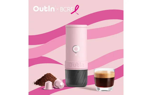 Mino Portable Espresso Machine Rose Clay X Bcrf