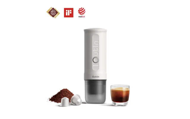 Nano Portable Espresso Machine Pearl White