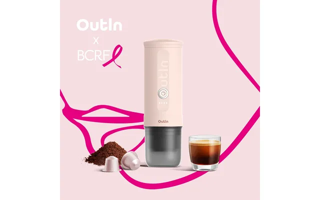 Nano Portable Espresso Machine Rose Quartz X Bcrf