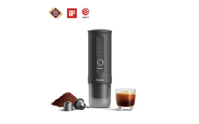 Nano Portable Espresso Machine Space Grey