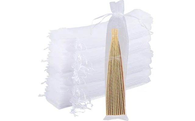 100pcs Rectangle Mesh Polyester Gift Bags