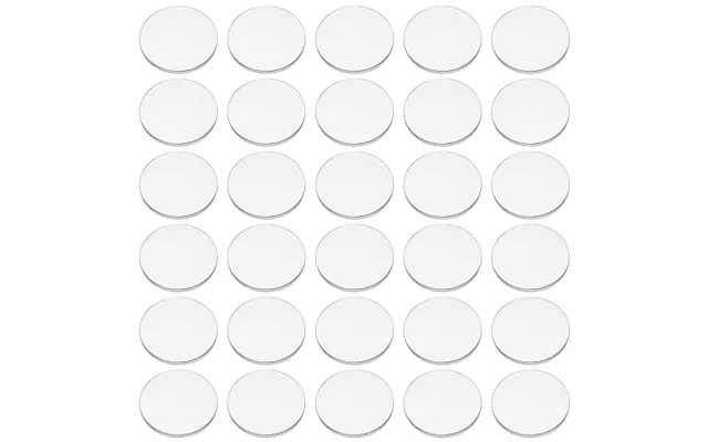 100pcs Transparent Circle