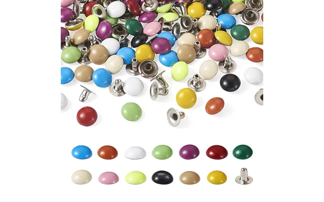 130 Sets 13 Colors Enamel Rivets
