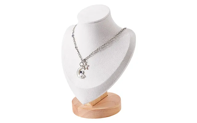 1pc Microfiber Necklace Display Stands