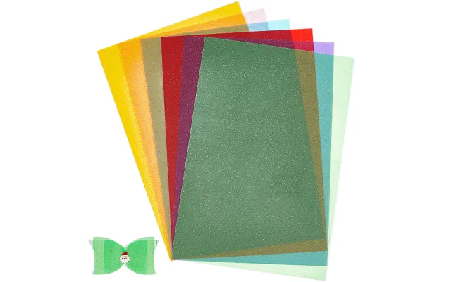 6sheets 6 Colors Vinyl Leather Fabric Sheets