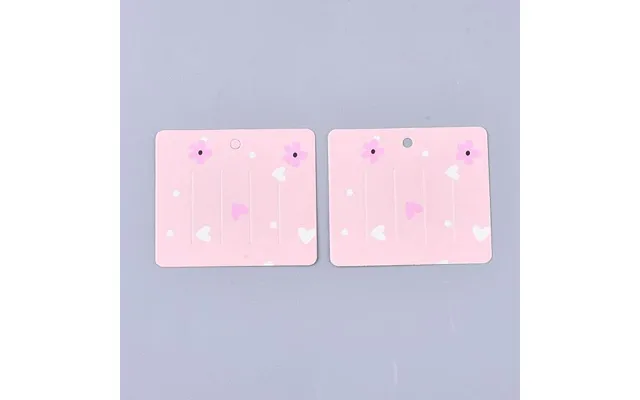 Cardboard Hair Clip Display Cards