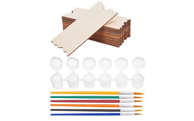 Diy Colored Drawing Wood Crafts