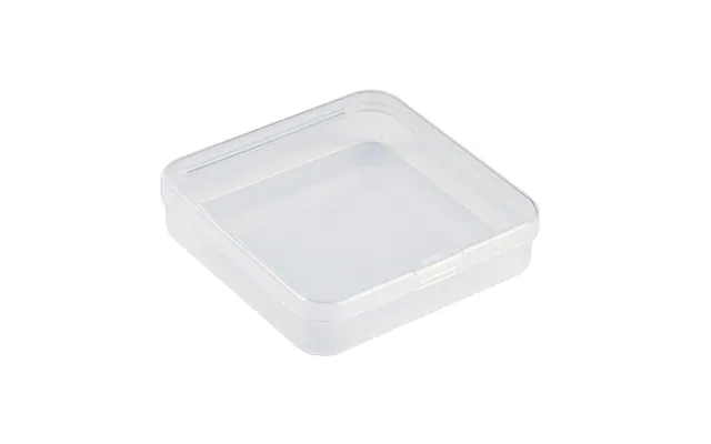 Plastic Bead Containers With Hinged Lid