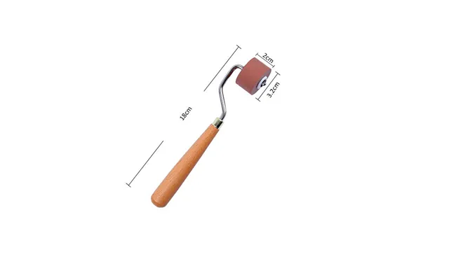 Wooden Brayer Roller