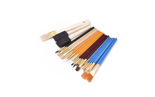 Wooden Paint Brushes Pens Sets
