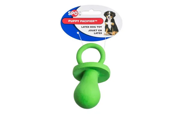 - Spotbites Latex Puppy Pacifier