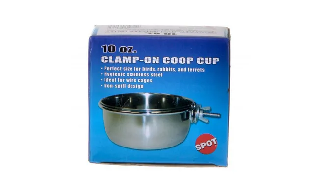 - Stainless Steel Coop Cup With Bolt Clamp