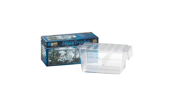 2-way Breeding Tank 6.75 L X 3 W X 3 H By Lee's