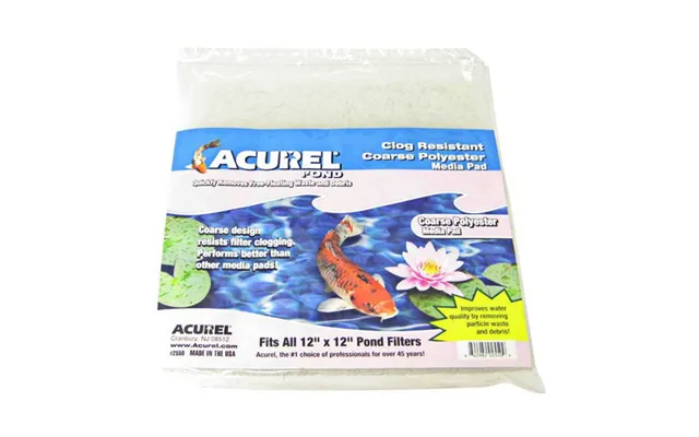 Acurel, Coarse Polyester Media Pad - Pond, For 12
