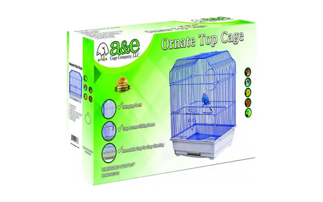 Ae Cage Company Ornate Top Bird Cage 14 X11 X17 Black 1 Count By A&e Cage Company