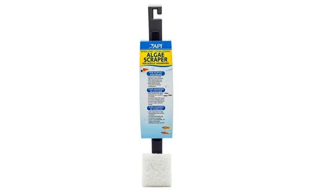 Api, Doc Wellfish's Algae Scraper For Acrylic Aquariums, Alsgae Scraper - Acrylic