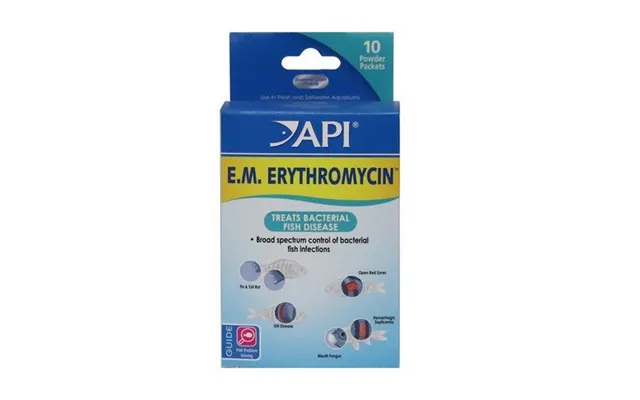 Api, E.m. Erythromycin Powder, 10 Packets - 200 Mg Each