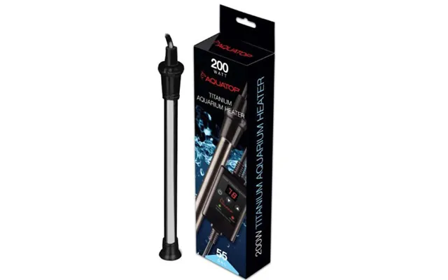 Aquatop - Aquatop Submersible Titanium Aquarium Heater & External Thermostat